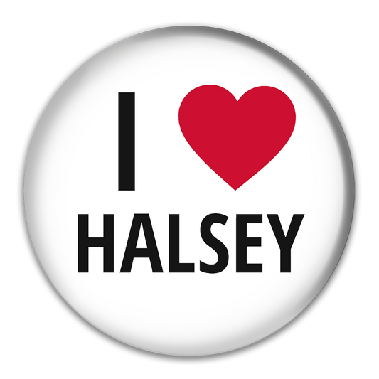 I Heart Halsey Button