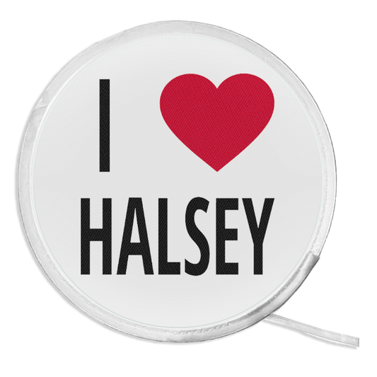 I Heart Halsey Folding Hand Fan