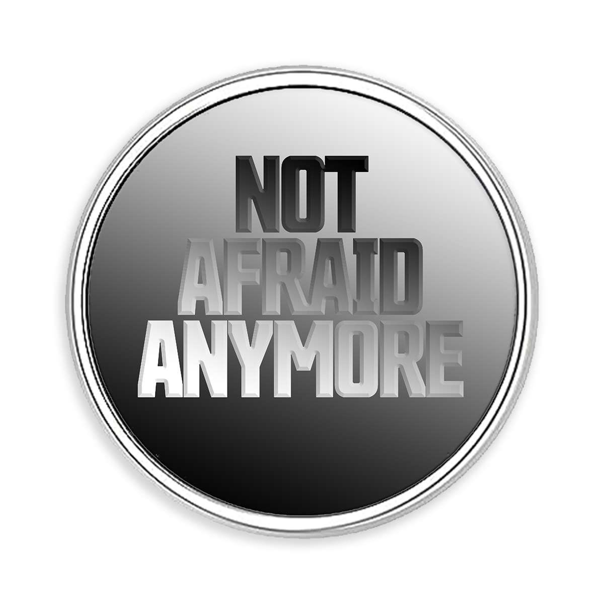 Not Afraid Anymore Lapel Pin