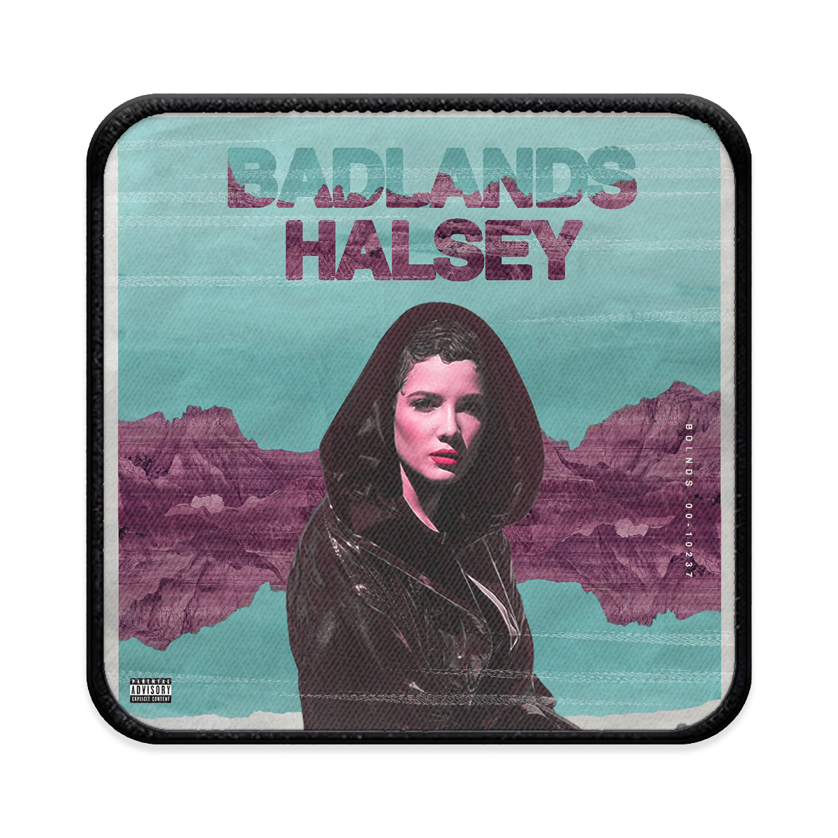 Badlands Square Iron-on Patch