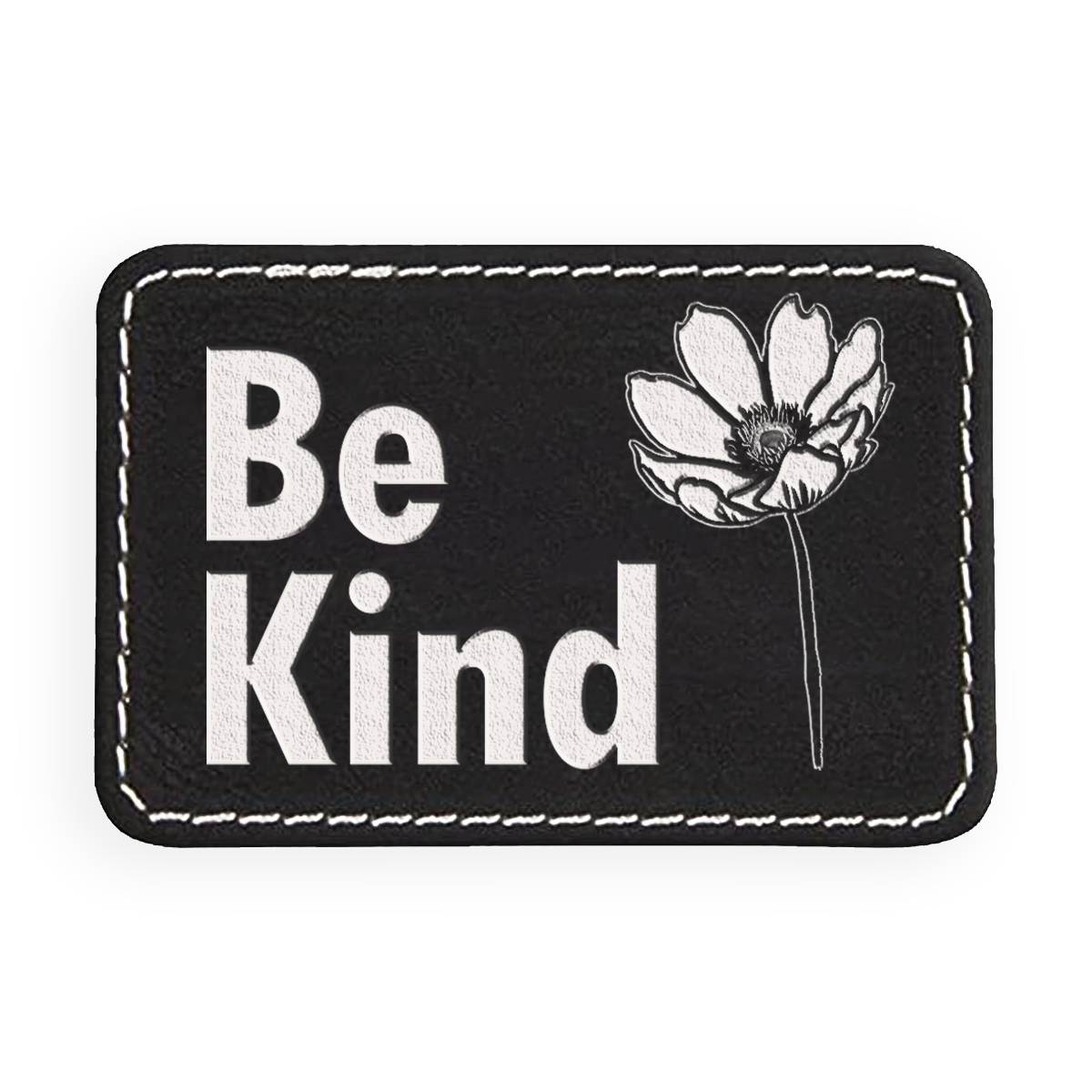 Be Kind Engraved Patch