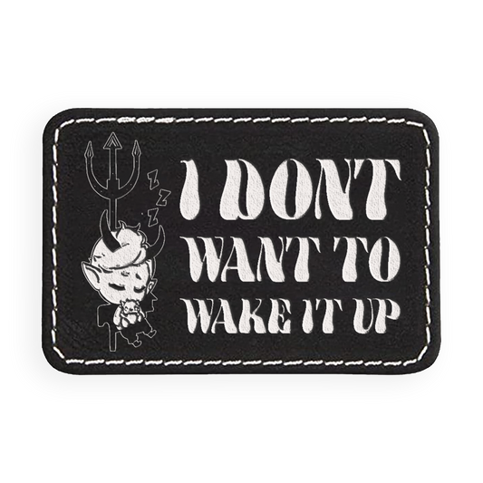 Devil in Me Engraved Patch