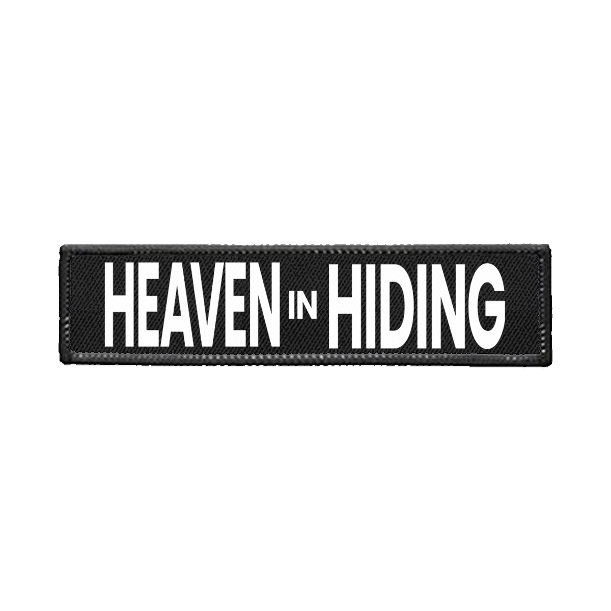 Heaven in Hiding Strip Iron-on Patch