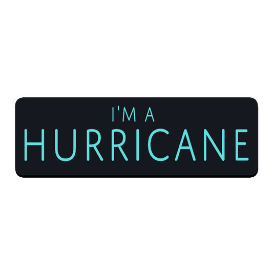 Hurricane Name Tag