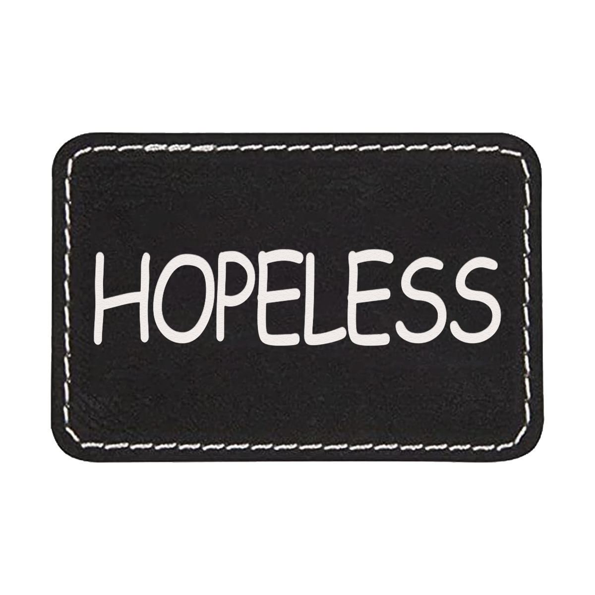 Hopeless Engraved Patch