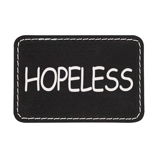 Hopeless Engraved Patch