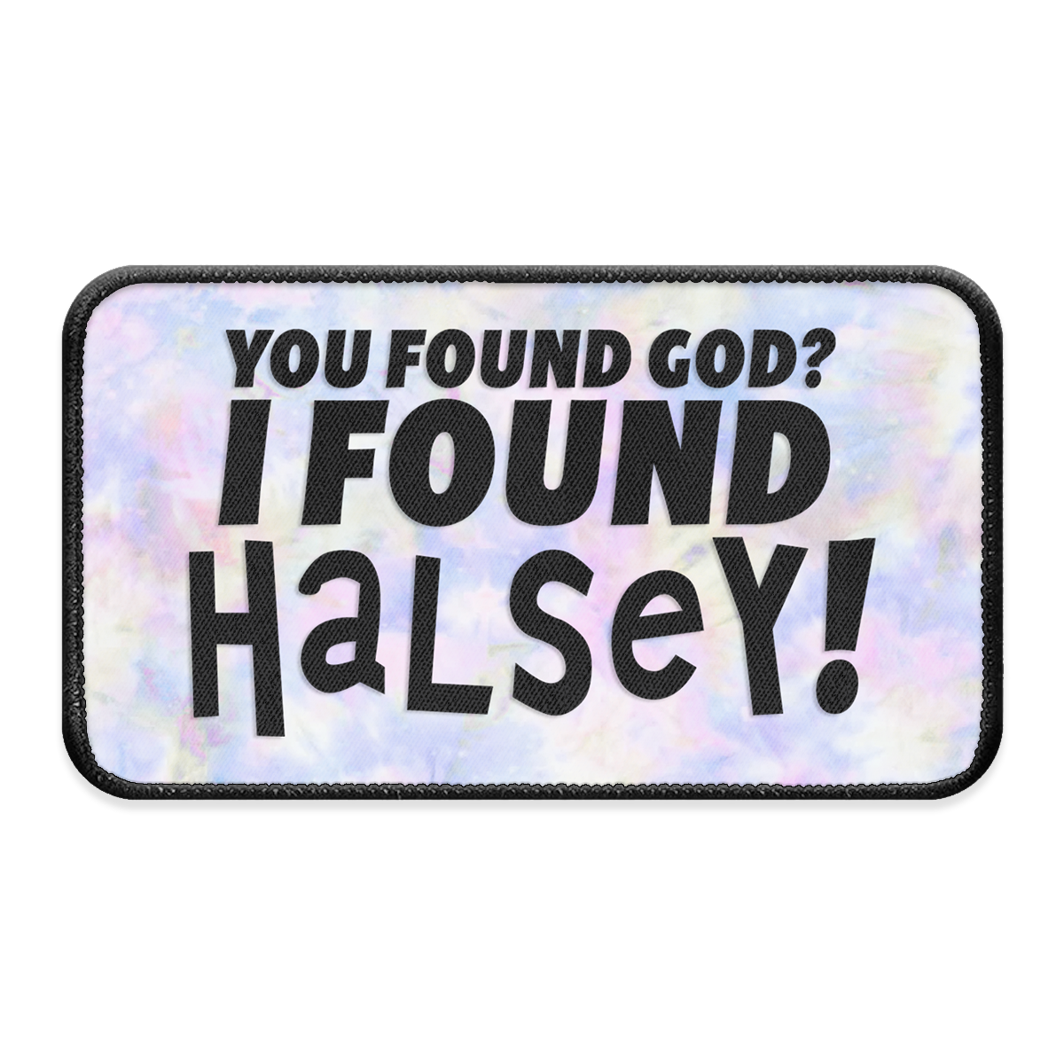 I Found Halsey XL Iron-on Patch