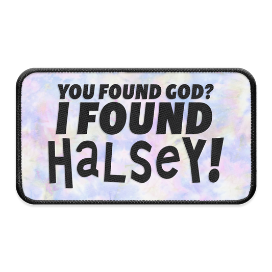 I Found Halsey XL Iron-on Patch