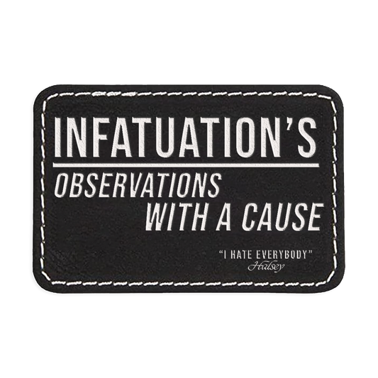 Infatuations Engraved Patch