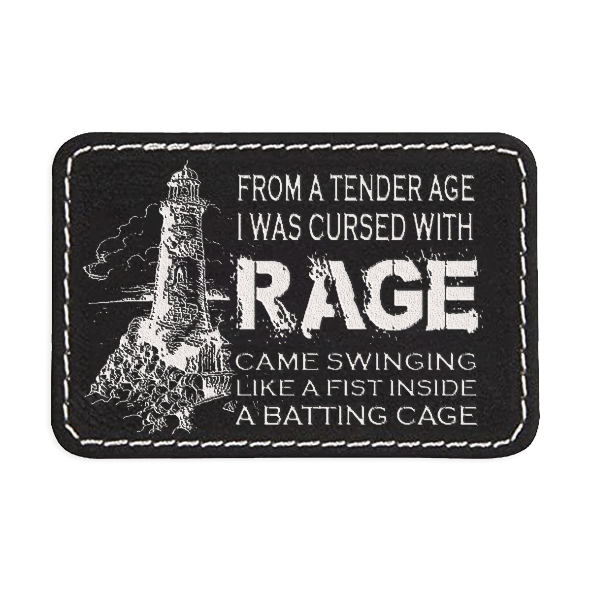 The Lighthouse Engraved Patch