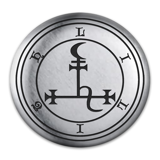 Lilith Engraved Button