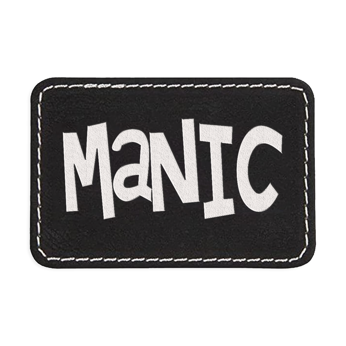 Manic Engraved Patch