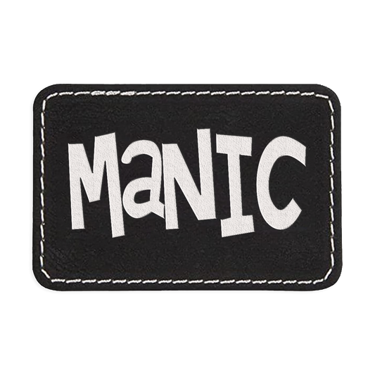 Manic Engraved Patch