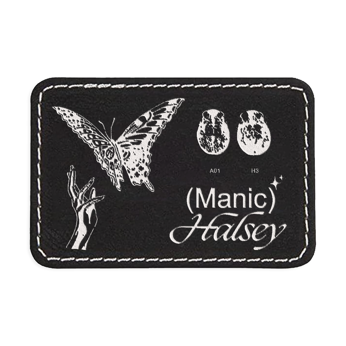 Manic Engraved Patch