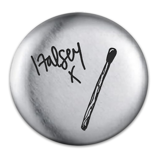 Match Tat Engraved Button