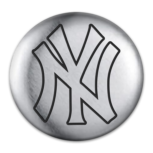 NY Tat Engraved Button