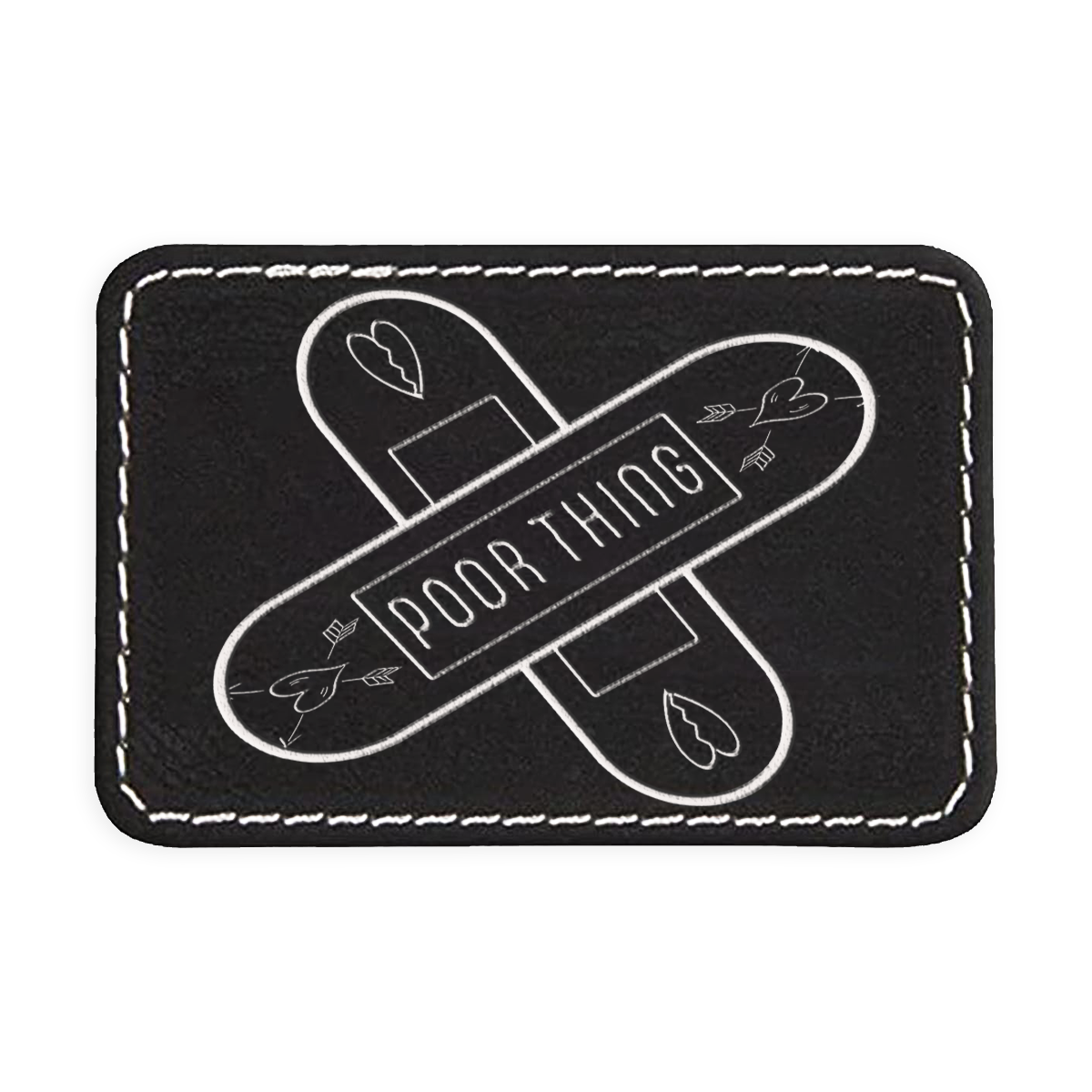 Poor Thing Tat Engraved Patch