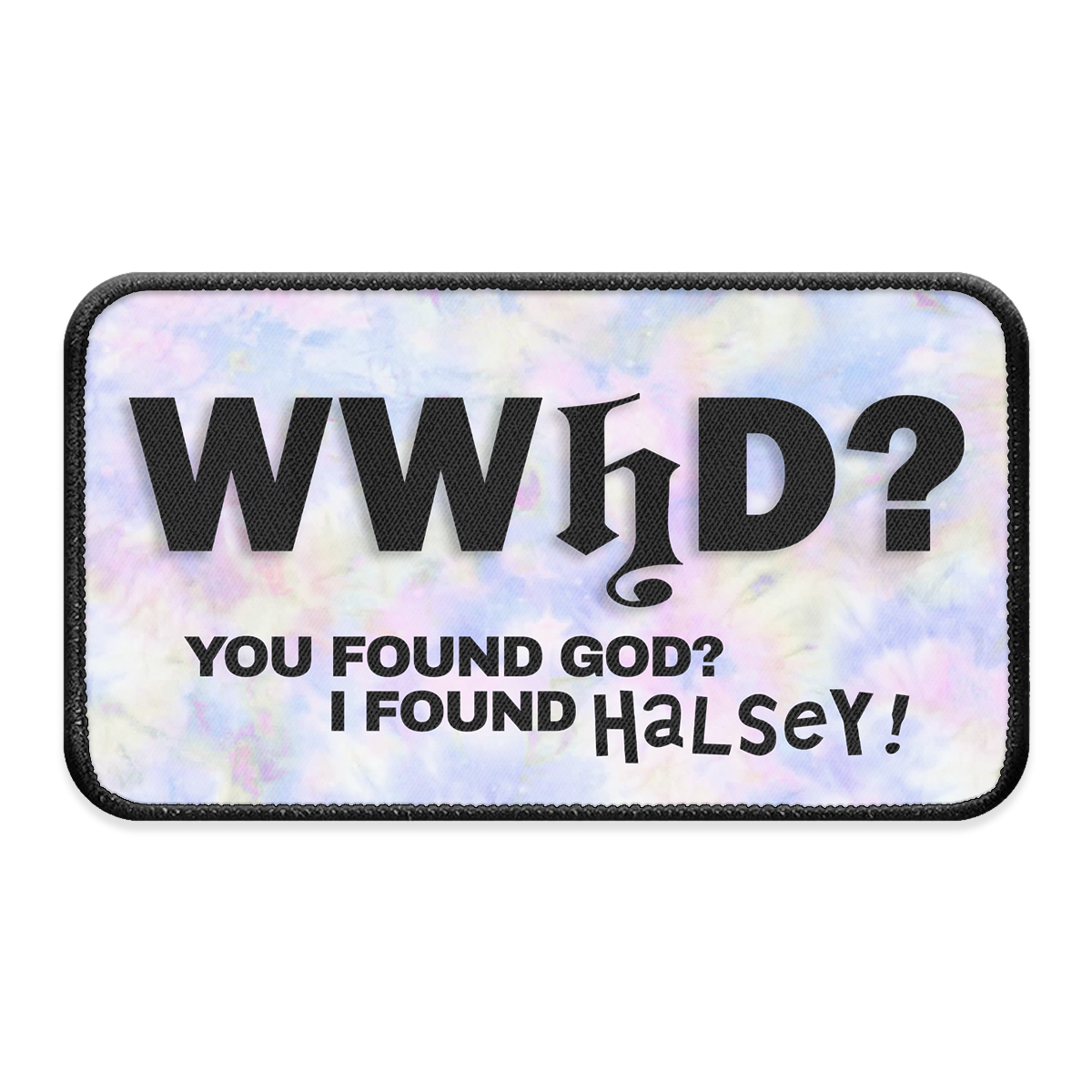 WWhD? XL Iron-on Patch