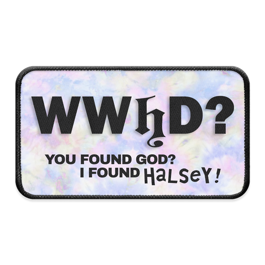 WWhD? XL Iron-on Patch