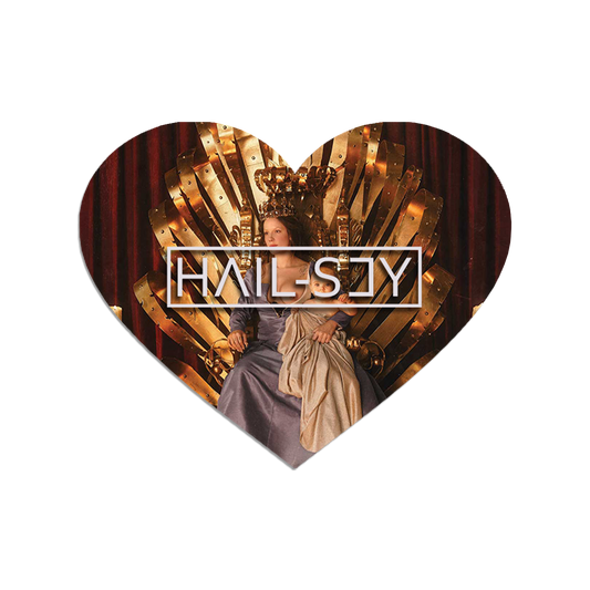 Hail-sey Heart Sticker