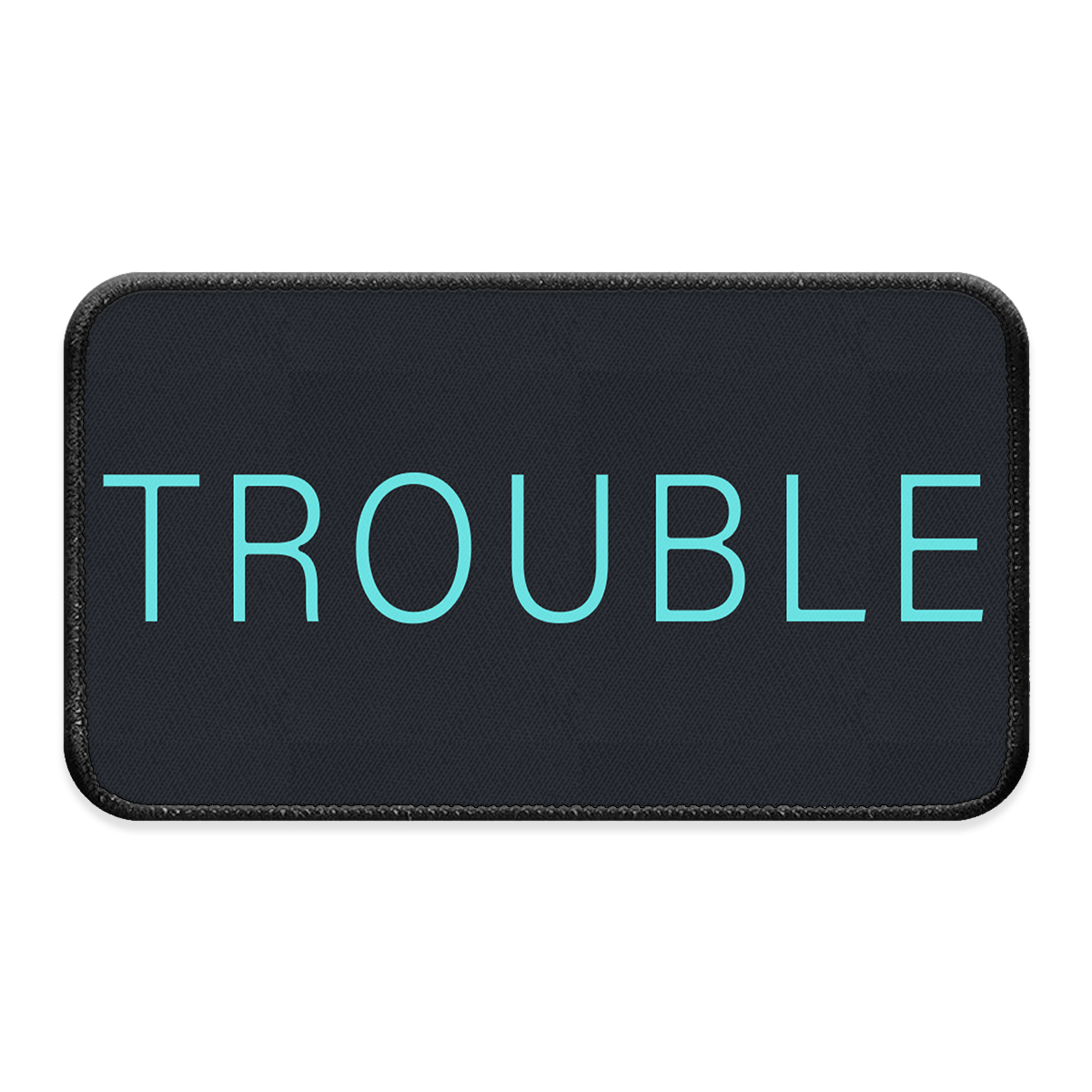 Trouble XL Iron-on Patch