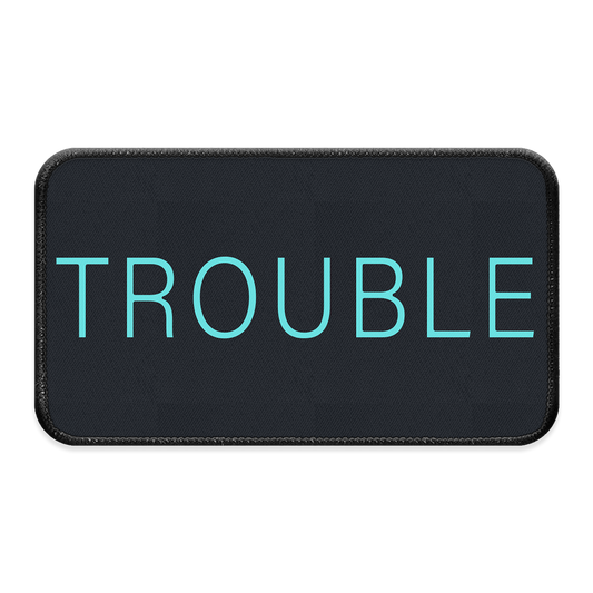 Trouble XL Iron-on Patch