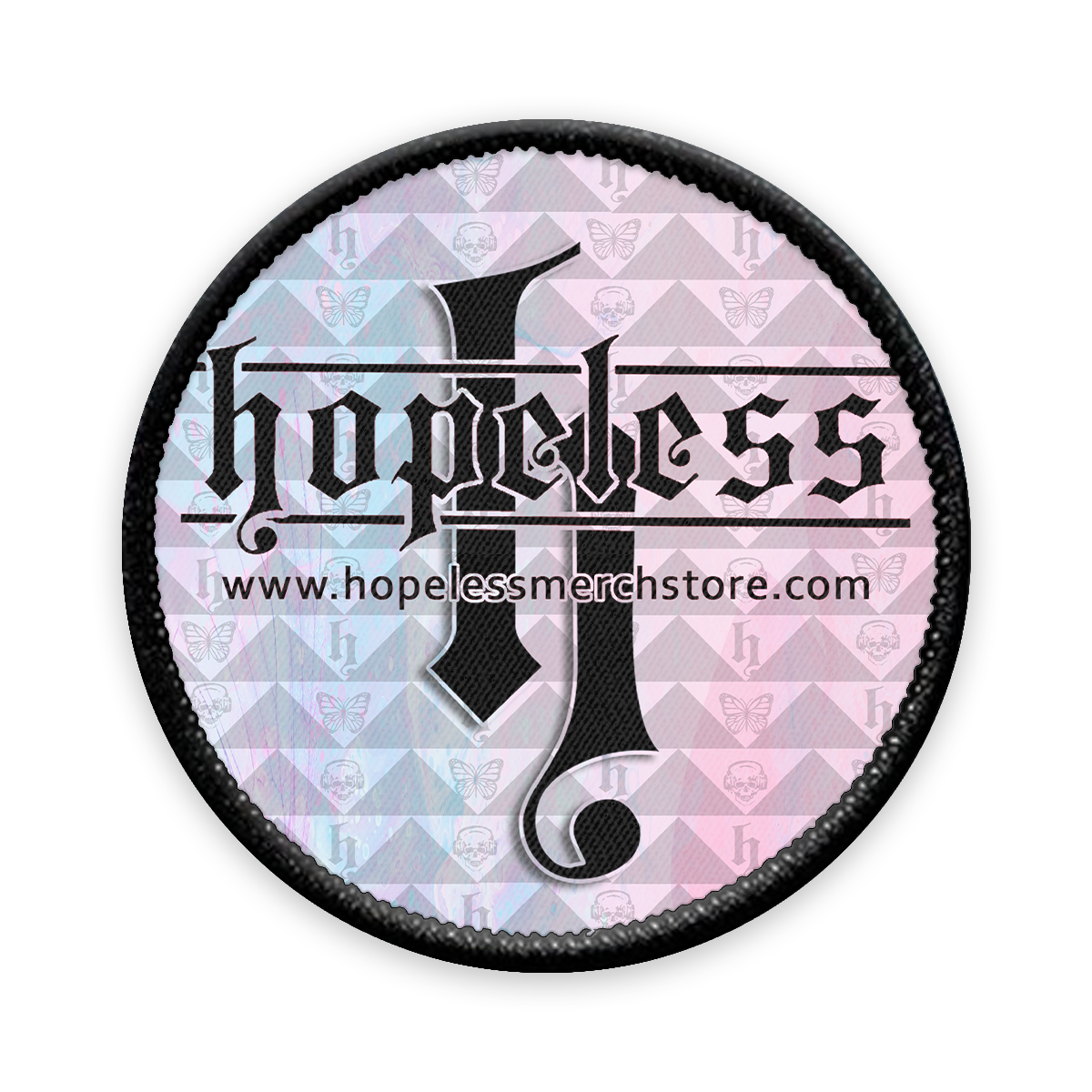 hopeless Circle Iron-on Patch