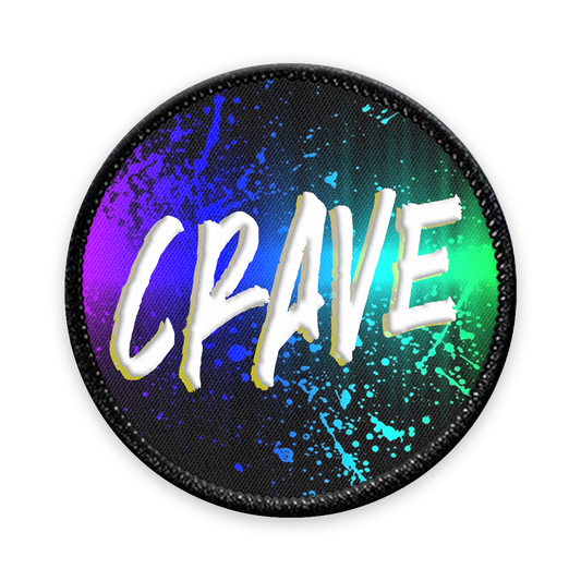 Crave Circle Iron-on Patch