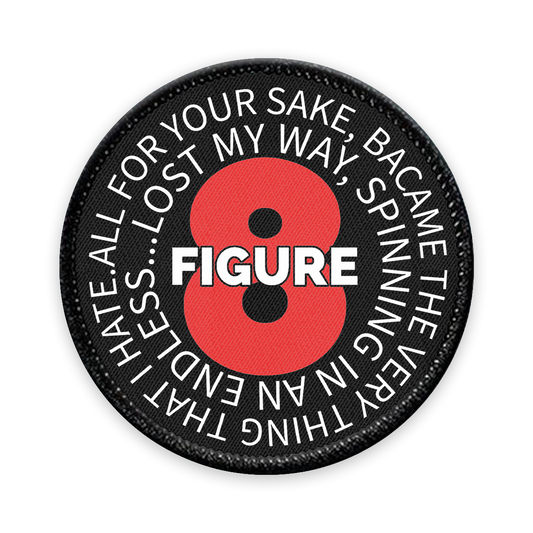 Figure 8 Circle Iron-on Patch