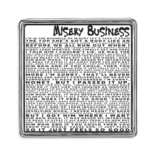 Misery Business Lapel Pin